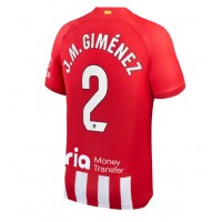 Billiga Atletico Madrid Jose Gimenez #2 Hemma fotbollskläder 2023-24 Kortärmad